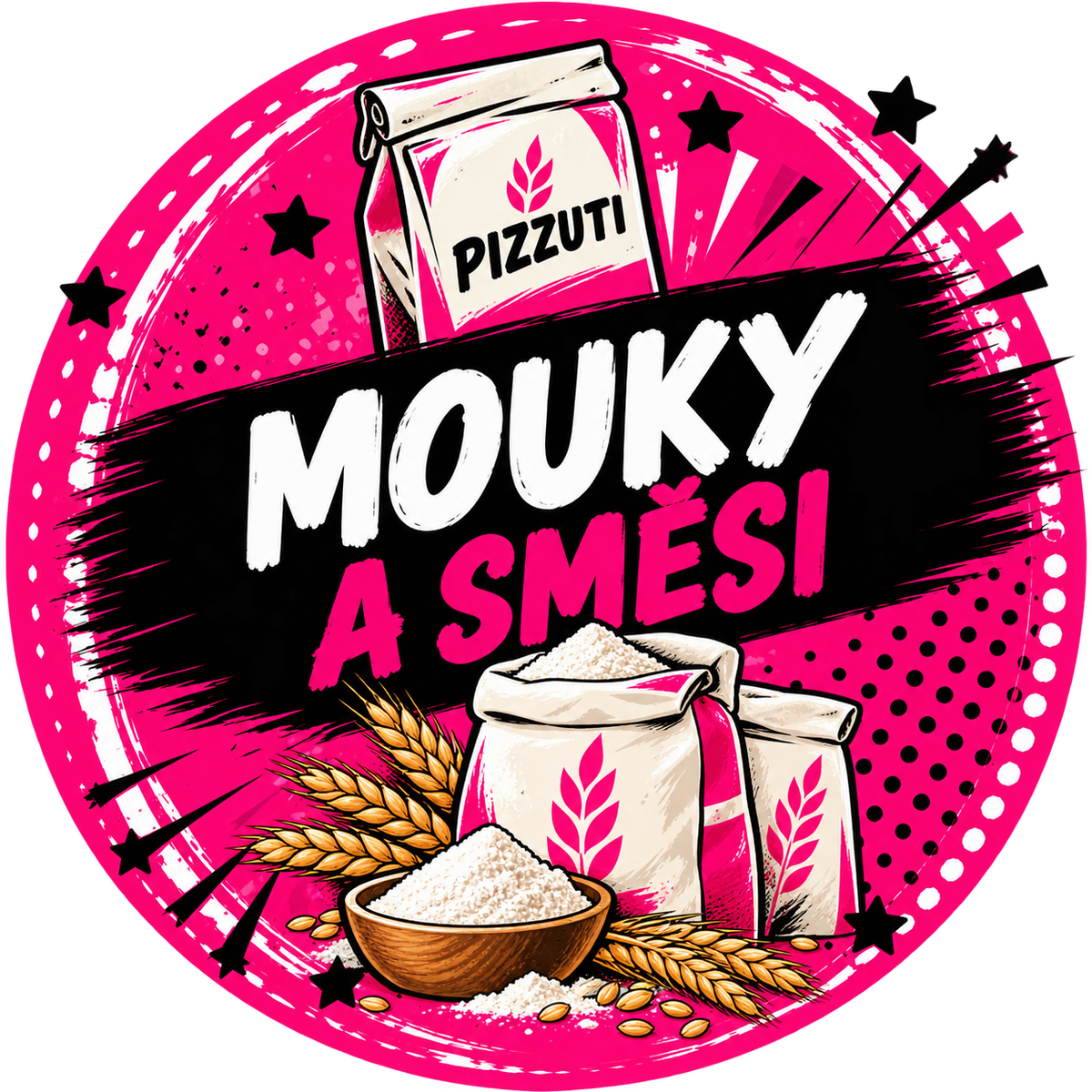 Mouky a směsi Molini Pizzuti