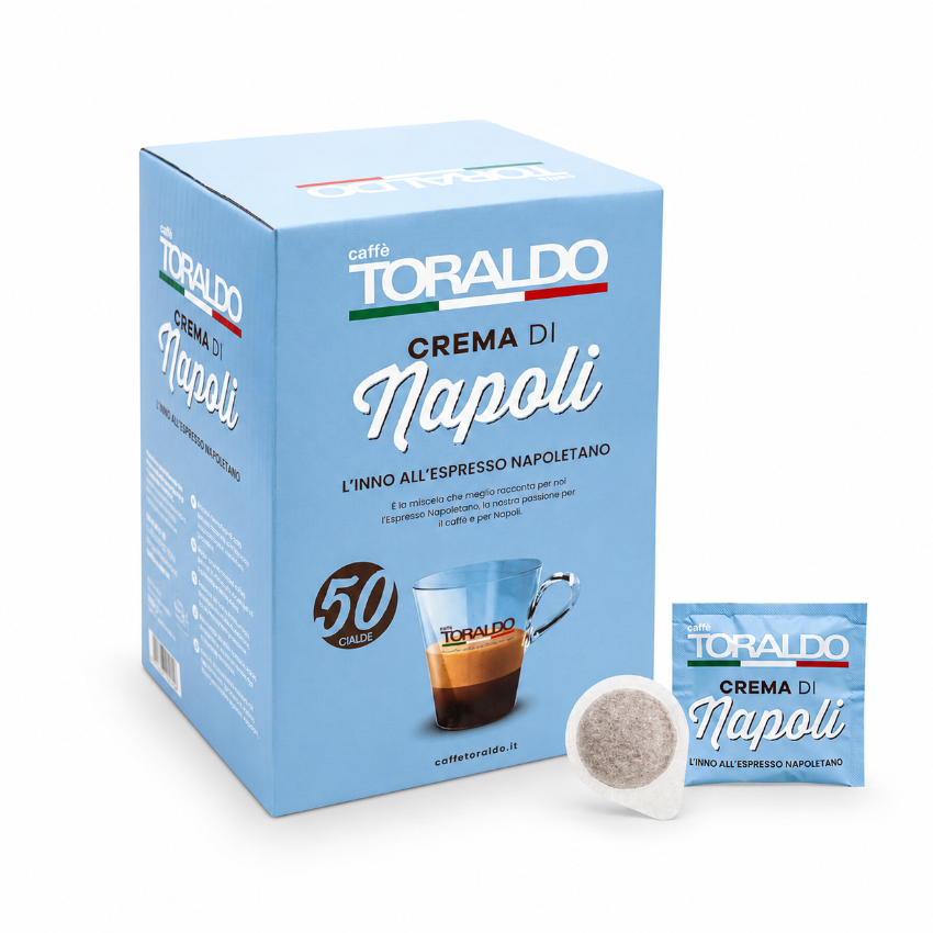 CREMA DI NAPOLI – BOX CIALDE 50 KS – TORALDO