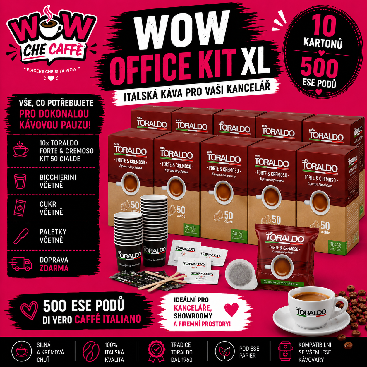 WOW OFFICE KIT XL – 500 ESE PODŮ