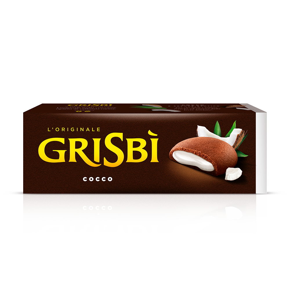 SUŠENKY GRISBI S KOKOSOVÝM KRÉMEM 135G - MATILDE VICENZI