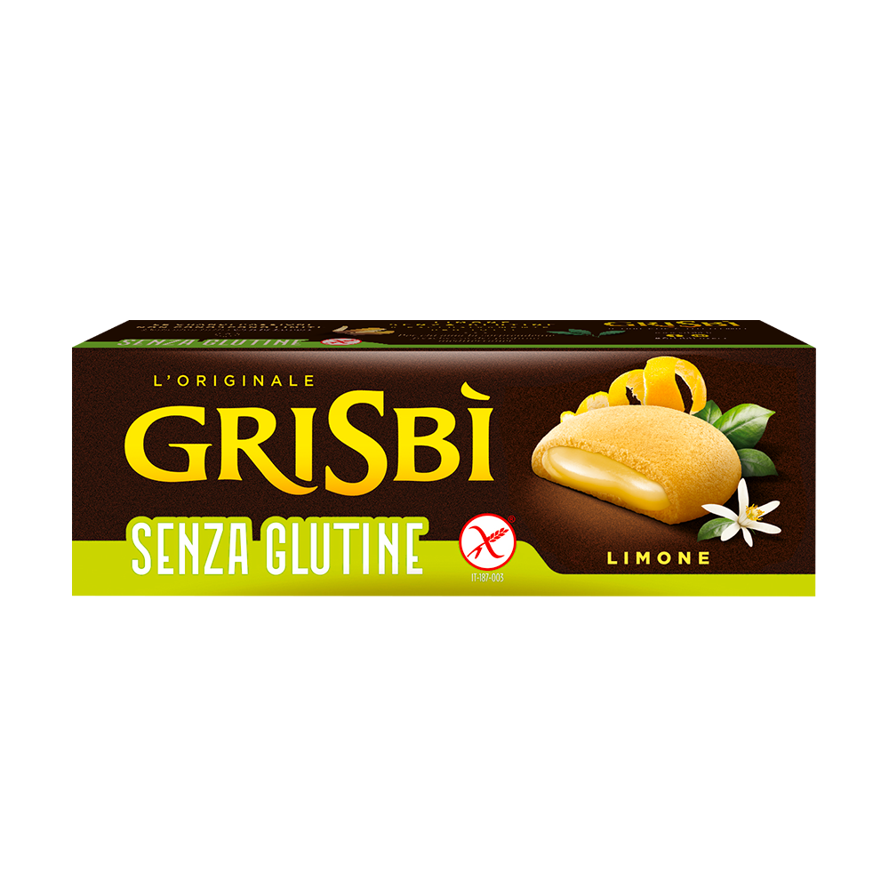 GRISBI BEZLEPKOVÉ SUŠENKY S CITRONOVÝM KRÉMEM 150G - MATILDE VICENZI