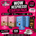 WOW NESPRESSO STARTER PACK | 120 KAPSLÍ + GRISBÌ