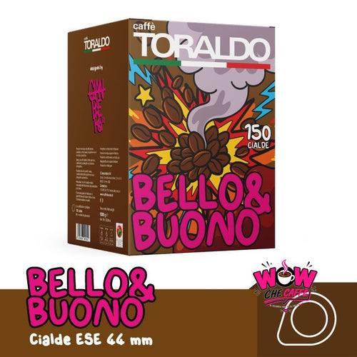 BELLO E BUONO – KÁVOVÉ PODY E.S.E. 150 KS – TORALDO