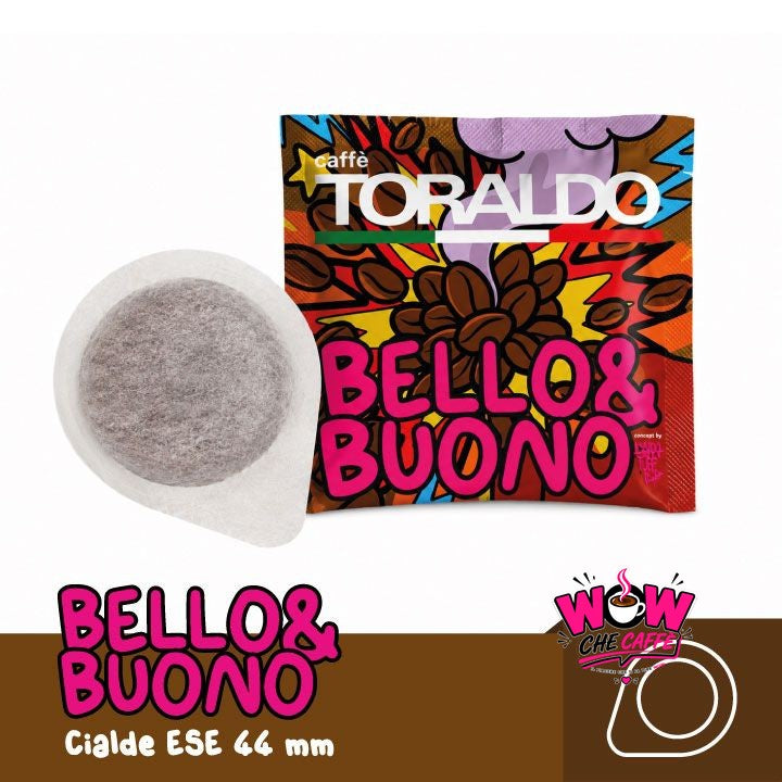 BELLO E BUONO – KÁVOVÉ PODY E.S.E. 150 KS – TORALDO