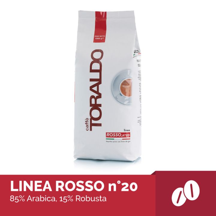 MISCELA DI CAFFÈ TORALDO SUPER BAR ROSSA 1KG
